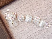 ネイルサロンフォーユー(for u)/ストーン埋め尽くし￥７５００