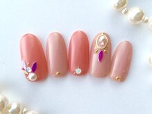 コエル(coel)/上品リーフホロネイル