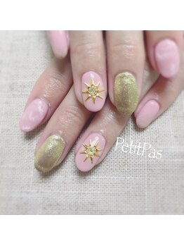 プティパ(Petit Pas)/オフ込/ アート2本 ¥5500