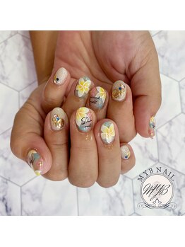 プルメリアネイル