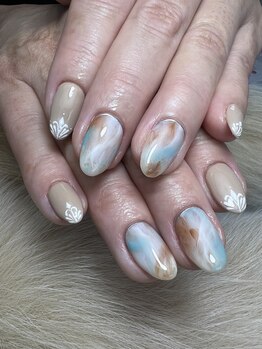 ヘアーアンドネイル ルシア(Hair&Nail Lucia)/秋のニュアンスネイル