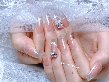 モナサロン(Mona salon)/マグネットフレンチネイル