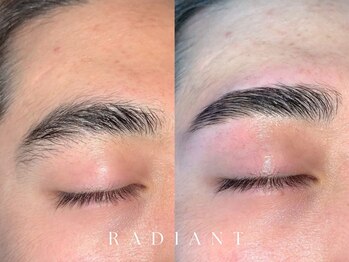 ラディアント(RADIANT)の写真/気になる眉毛のお悩み解消サロン＊ナチュラル似合わせ眉毛でお顔を明るく印象UP♪朝のメイクの時短にも◎