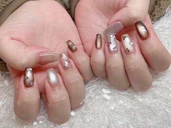 レアネイル 新宿(le'a nail)/ホログラムネイル