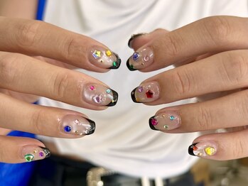 アムール(Amour)の写真/《ワンカラー/ニュアンス/アートまで幅広く取り扱い◎》オフ込み8,500円！付け放題プランが魅力的♪