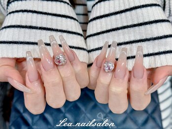 レアネイル 渋谷店(Le’a nail)/チークマグネットフレンチ