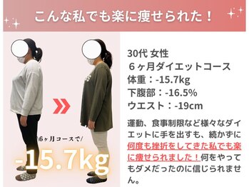 整体院 優(YU)/＜30代 ダイエット 痩身 整体＞