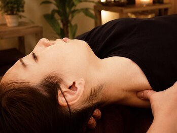 ちる 越谷(Chill)の写真/夏のエアコン冷え、首肩こり、頭痛、睡眠のお悩みに！お客様に合わせたメニューで首・肩・頭集中ケア！