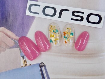 コルソケーツー 梅田茶屋町(corso k-two)/押し花ネイル/梅田茶屋町中崎町