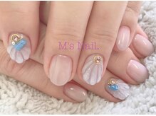 エムズネイル(M's Nail.)/人魚の鱗ネイル