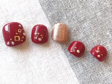 ネイルサロン ラビットフット(Rabbit foot)/大人上品フットネイル7980円