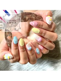 ジェルネイル付け放題