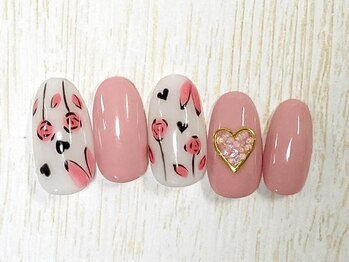 スーン(S∞N)/プチアート定額ネイル￥6980