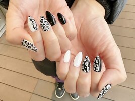 レオパードネイル¥7500