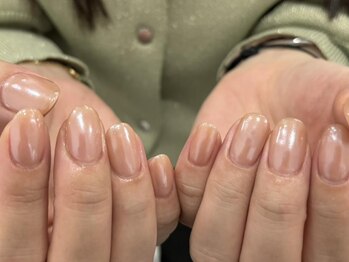 ネイルメゾン 梅田(NAIL MAISON)/透明感パールホワイト