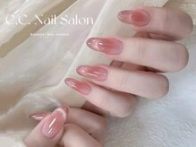 シーシーネイルサロン 池袋(C.C.Nail salon)/チークマグネットネイル