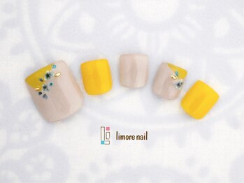 リモアネイル(limore nail)/【フット】フラワー☆