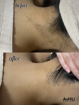 アシュリー 表参道(AsHLi)/うなじは作れる!