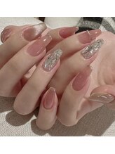 クイーンズビューティーサロン 新宿本店(Queen's beauty salon)/チップ長さだしやりつけ放題