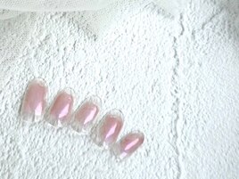 チークネイル/血色ネイル
