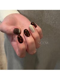 ブラウンネイル