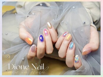 ディオーネ ネイルスタジオ(Dione)/氷ネイル(うるうるネイル)