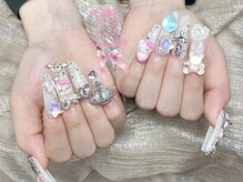 ナナネイル アメ村心斎橋店(NaNa Nail)の雰囲気（【持ち込みデザイン】痛ネイル/キャラネイルはお任せください♪）