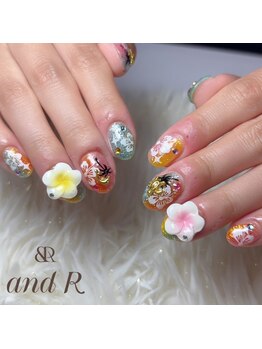 アンドアール(and R)/お任せコース軽め☆プルメリア