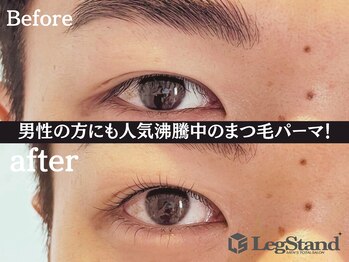 レッグスタンド 上大岡店(Leg Stand)/メンズまつ毛パーマ上下