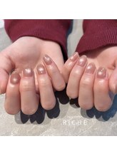 リッシュ(RICHE)/ピンクベージュマグネット