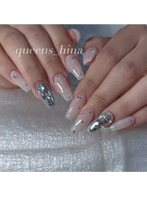 クイーンズビューティーサロン 新宿本店(Queen's beauty salon)/チップ長さ出し10本やり放題