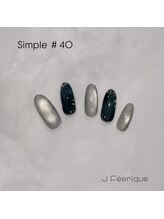 ジェイフェリーク(J Feerique)/シンプルデザイン　#40