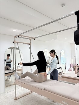 ピケピラティス 福岡店(pique pilates)/レッスン風景