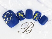 ビアンカ 沖縄おもろまち店(Bianca)/金箔仕様♪フットネイル