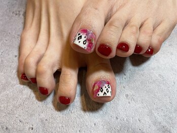 ピピランチェ(PIPIRANCHE)/アニマルフットネイル