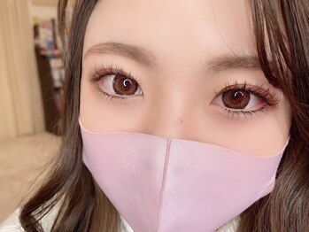 まつげエクステ専門店 ベル(Belle)の写真/外国人風の抜け感EYE!いつもとは違った印象に♪《3D/フラット/セーブル全ての毛質カラー追加料金なし★》