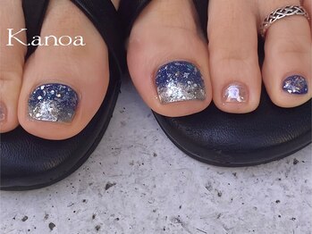 ネイル カノア(Nail Kanoa)/デザインフット　7700円