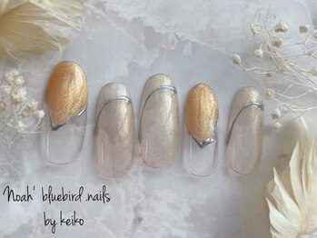 ノアブルーバードネイルズ(Noah' bluebird .nails)/秋デザイン1