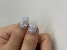インザピンクリリー(in the pink LILY)/個性派ネイル/ホログラムネイル