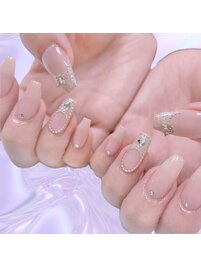 蝶々ネイル