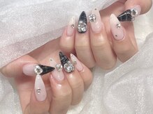 モカ 心斎橋(moca by Lee)/【Aina】ツイードネイル