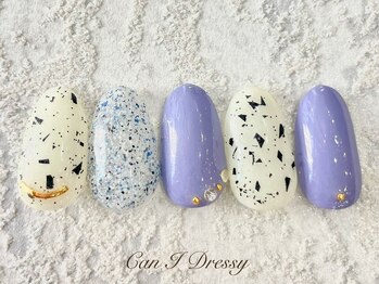キャンアイ ドレッシー 横須賀中央店(Can i Dressy)/ブルージュネイル¥7000