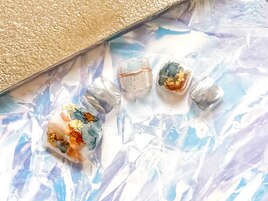 夏フットネイル