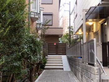 大塚活法整体院/こちらの玄関へ