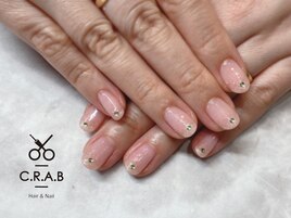 グラデーション×ストーン