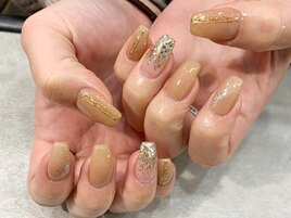 ミラー　アクセサリーネイル