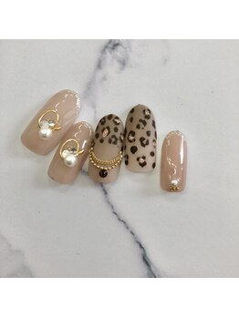 ネイルサロン エクール(Axceorr)/レオパードネイル