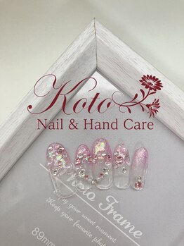 コト(KOTO)/ラメ/ハート/ストーン/ピンク