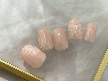 アメリアンドカシェット(Amelie&Cachette)/ブライダルネイル:maika