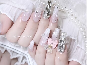 リンドネイル バイ モカ アンド ララ(Lind nail by moca and LaLa)/【mizuki】冬ネイル
